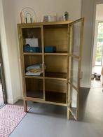 Gouden Vitrinekast - Zo Goed Als Nieuw, Huis en Inrichting, Kasten | Vitrinekasten, Ophalen, 50 tot 100 cm, Zo goed als nieuw