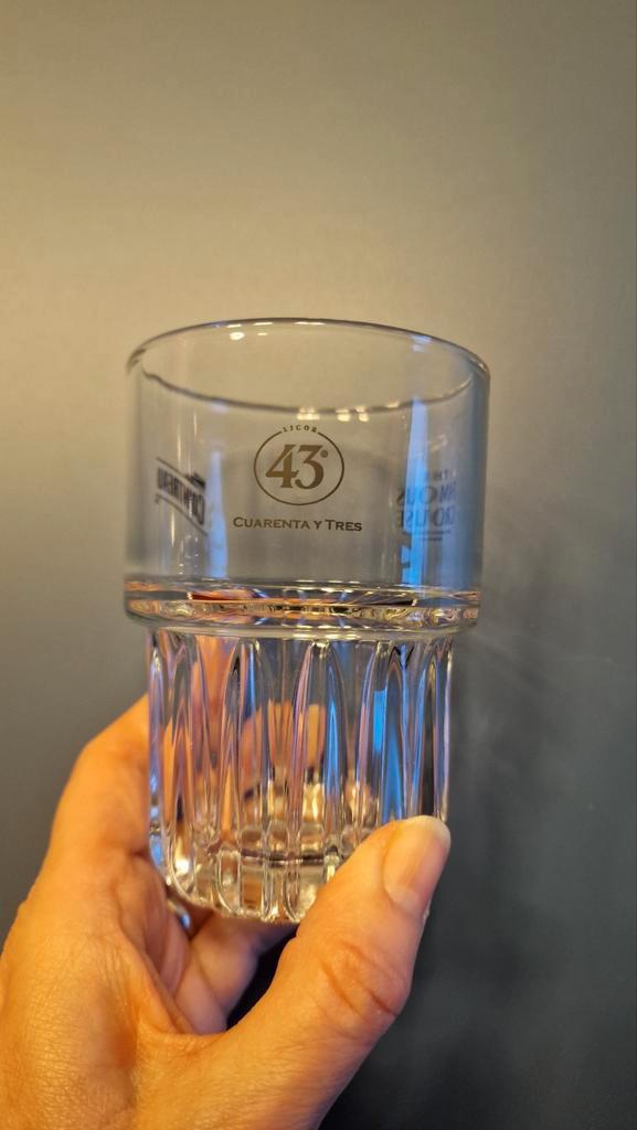 Licor 43, Cointreau & Famous Grouse Glazen - Set, Huis en Inrichting, Keuken | Keukenbenodigdheden, Zo goed als nieuw, Ophalen of Verzenden