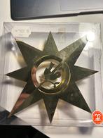Fijn goudkleurig metalen ster met vogel Kerst, Diversen, Kerst, Ophalen, Zo goed als nieuw