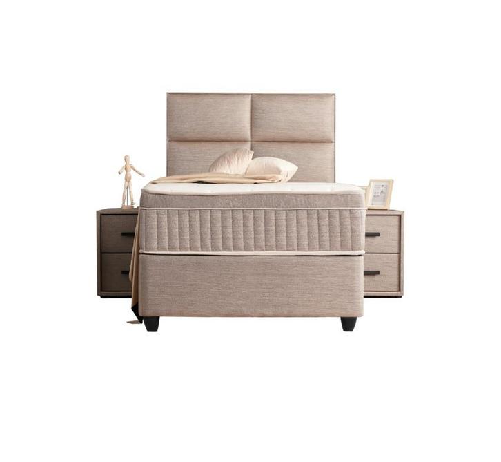Senna 1-persoons opbergbed - Beige, Huis en Inrichting, Slaapkamer | Matrassen en Bedbodems