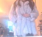 Echte BLAUWE VOS bontjas, Kleding | Dames, Jassen | Winter, Ophalen of Verzenden, Zo goed als nieuw, Maat 38/40 (M), Blauw