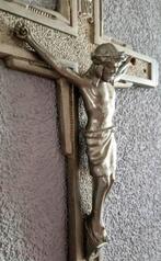 Antiek Crucifix van uitvaart / Begrafenis cq lijkauto, Ophalen of Verzenden