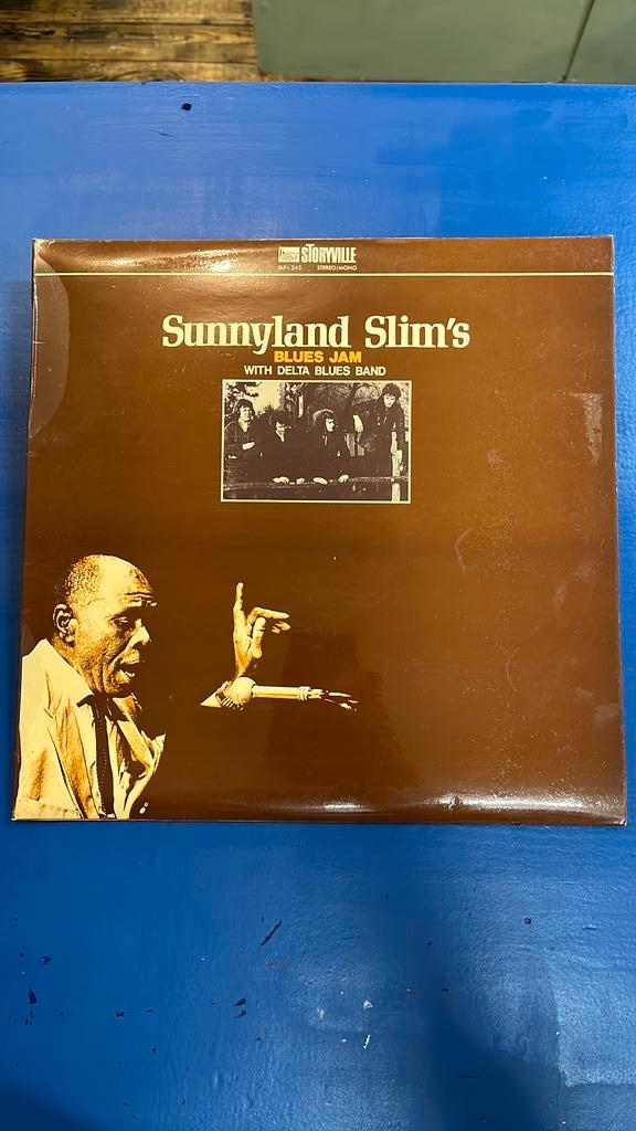 Sunnyland Slim With Delta Blues Band  LP 1976, Cd's en Dvd's, Vinyl | Jazz en Blues, Gebruikt, Blues, 1960 tot 1980, 12 inch, Ophalen of Verzenden