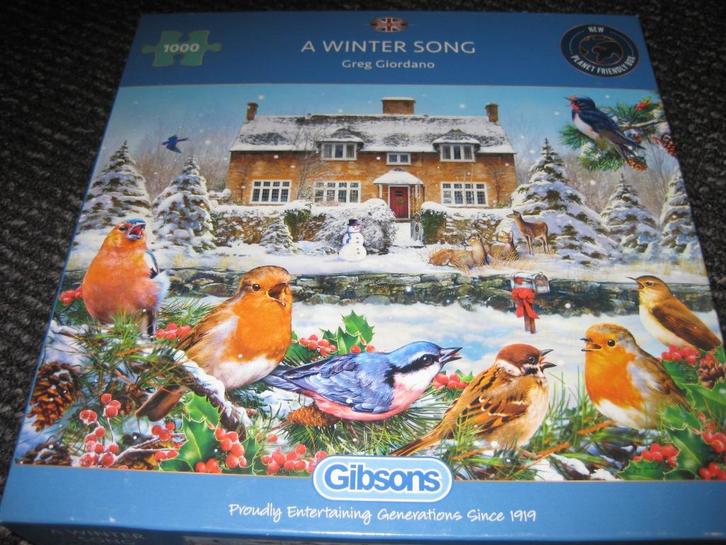 Gibson puzzels, Hobby en Vrije tijd, Denksport en Puzzels, Zo goed als nieuw, 500 t/m 1500 stukjes, Ophalen