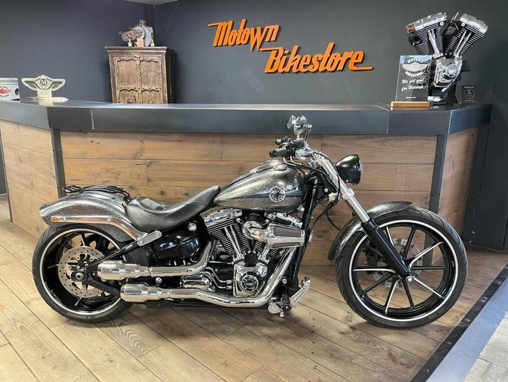 Harley Davidson FXSB 103Ci Breakout Vance & Hines SIlver Fla, Motoren, Motoren | Harley-Davidson, Bedrijf, Overig, meer dan 35 kW