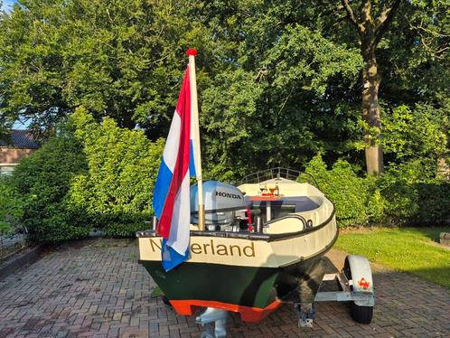 Ik stel u voor,de KARAKTER een nostalgische 9 persoons sloep, Watersport en Boten, Sloepen, Gebruikt, Tot 10 pk, 6 meter of meer