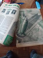Artikel de muis aan het werk ruimtevaart 1955, Verzamelen, Luchtvaart en Vliegtuigspotten, Ophalen of Verzenden