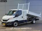 Iveco Daily 35C14 Kipper met Kist Dubbellucht 3,5t Trekhaak, Auto's, Bestelauto's, Gebruikt, Euro 6, Iveco, Bedrijf