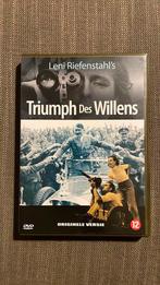 Leni Riefenstahl’s - Triumph des Willens dvd, Cd's en Dvd's, Vanaf 12 jaar, Ophalen of Verzenden, 1980 tot heden, Zo goed als nieuw