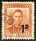 New Zealand 1939 Koning George VI (overprint) -18, Postzegels en Munten, Ophalen of Verzenden, Gestempeld