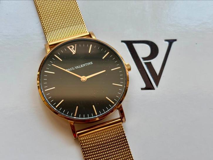 Paul Valentine horloge - roségoud - 36 mm - lege batterij, Sieraden, Tassen en Uiterlijk, Horloges | Dames, Gebruikt, Polshorloge