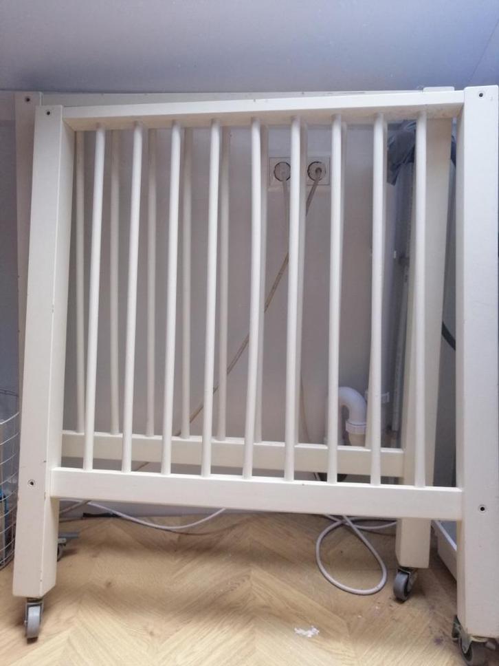 Box met wieltjes, Kinderen en Baby's, Boxen, Gebruikt, Rechthoekig, In hoogte verstelbaar, Wieltjes, Ophalen