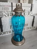 Oosterse stijl windlicht lantaarn 65 cm hoog, Ophalen, Zo goed als nieuw, Hout, 50 tot 75 cm