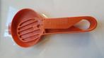 Vintage Tupperware Poedersuiker Strooier Oranje, Ophalen of Verzenden, Gebruikt