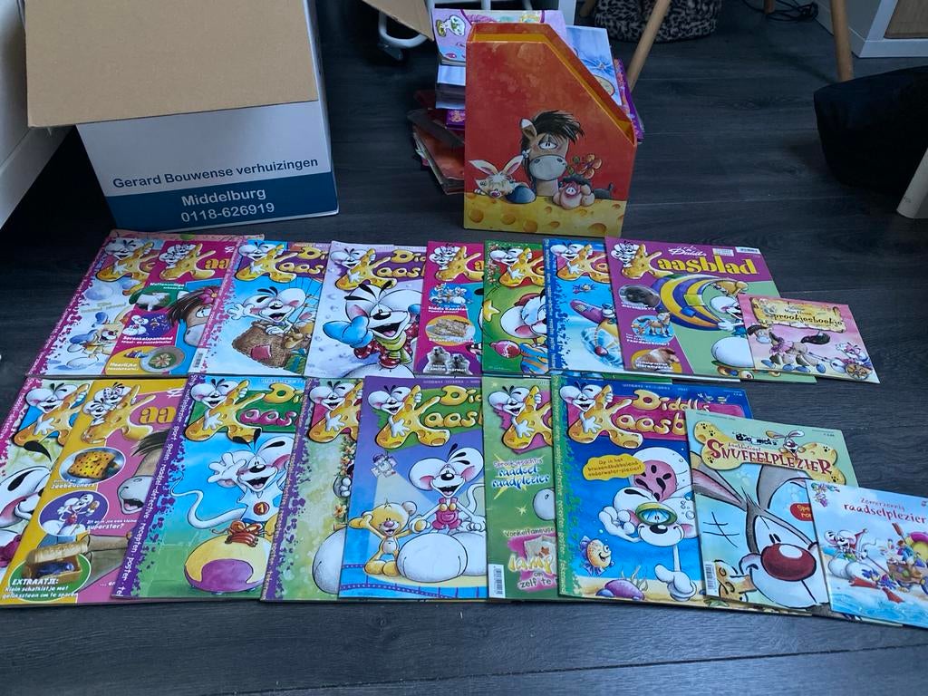 Diddl Kaasblad Magazine met Map, Ophalen of Verzenden, Zo goed als nieuw, Overige typen