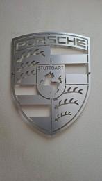 Porsche logo geborsteld aluminium, Ophalen of Verzenden, Nieuw