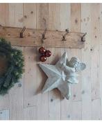 Papier maché  engel, Huis en Inrichting, Woonaccessoires | Overige, Ophalen of Verzenden, Zo goed als nieuw