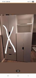 Stuva kledingkast wit, Ophalen of Verzenden, 25 tot 50 cm, 50 tot 100 cm, 150 tot 200 cm