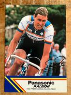 Theo de Rooy - kaart - wielrennen - Panasonic Raleigh, Verzenden, Zo goed als nieuw