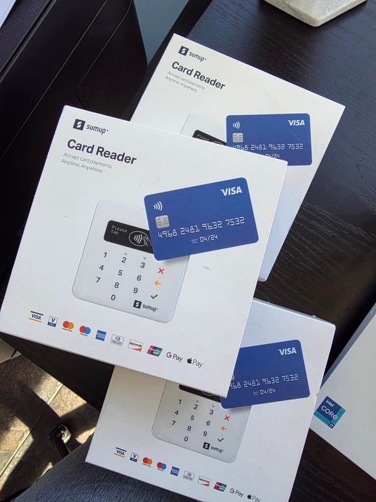 SumUp Card Readers - maar een paar keer gebruikt, Zakelijke goederen, Kantoor en Winkelinrichting | Kassa's en Betaalsystemen