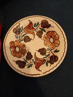 Vintage Bordje met Bloemmotief, Ophalen of Verzenden