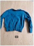 Blauw vest met witte streep Maat 74 h4, Zeeman, Truitje of Vestje, Onbekend, Ophalen of Verzenden