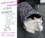 Speeltunnel met tijgerprint (andere prints zijn uitverkocht), Dieren en Toebehoren, Kattenspeelgoed, Ophalen of Verzenden, Nieuw