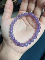 Amethyst bracelet, Ophalen of Verzenden, Zo goed als nieuw, Zilver