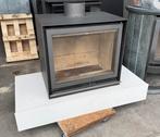 Stuv 16/68 cube op witte sokkel houtkachel, Ophalen, Gebruikt, Houtkachel, Vrijstaand