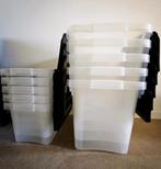 10 Storage Boxes - 5 Medium + 5 Small, Ophalen, Minder dan 50 cm, Zo goed als nieuw, Minder dan 50 cm