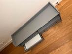 IKEA HAUGA TV bench, grey, Ophalen, 100 tot 150 cm, Zo goed als nieuw, Minder dan 100 cm