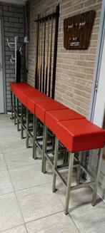 10 design Pedrali barkrukken, Huis en Inrichting, Barkrukken, 5 krukken of meer, Ophalen, Gebruikt, 60 tot 90 cm