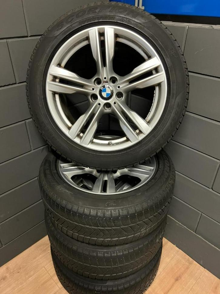 BMW X5 velgen 19 inch met winterbanden, Auto-onderdelen, Banden en Velgen, Banden en Velgen, Winterbanden, 19 inch, 255 mm, Personenwagen