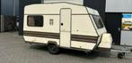 Mooie authentieke Knaus Mustang 380 met voortent en luifel, Caravans en Kamperen, Koelkast, Rondzit, Particulier, Knaus