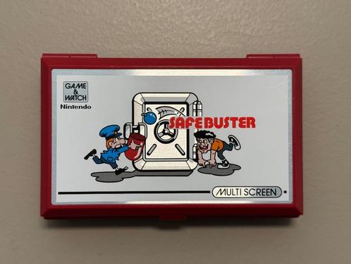 Nintendo ‘Safebuster’ Game & Watch Multi-Screen JB-63 (1988), Spelcomputers en Games, Spelcomputers | Overige, Zo goed als nieuw