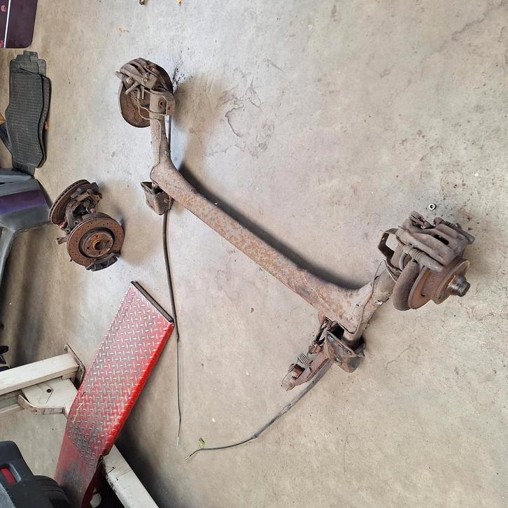 Achteras Golf mk2 Gti, Auto-onderdelen, Ophanging en Onderstel, Volkswagen, Gebruikt, Ophalen