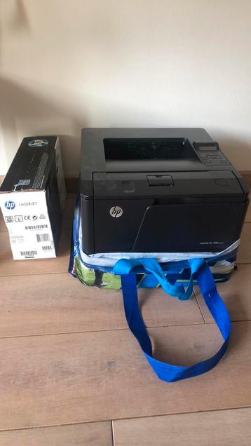 Laser pinter Jet pro 400 M401dne inclusief zwarte cartridge beschikbaar voor biedingen
