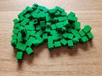 Partij J582=500x dunne Lego stenen 1x1 groen, Lego, Lego, Lego, Nieuw