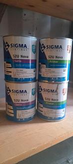 Sigma S2U Nova Satin & Primer - Taupe, Beige, Ophalen of Verzenden, Minder dan 5 liter, Verf