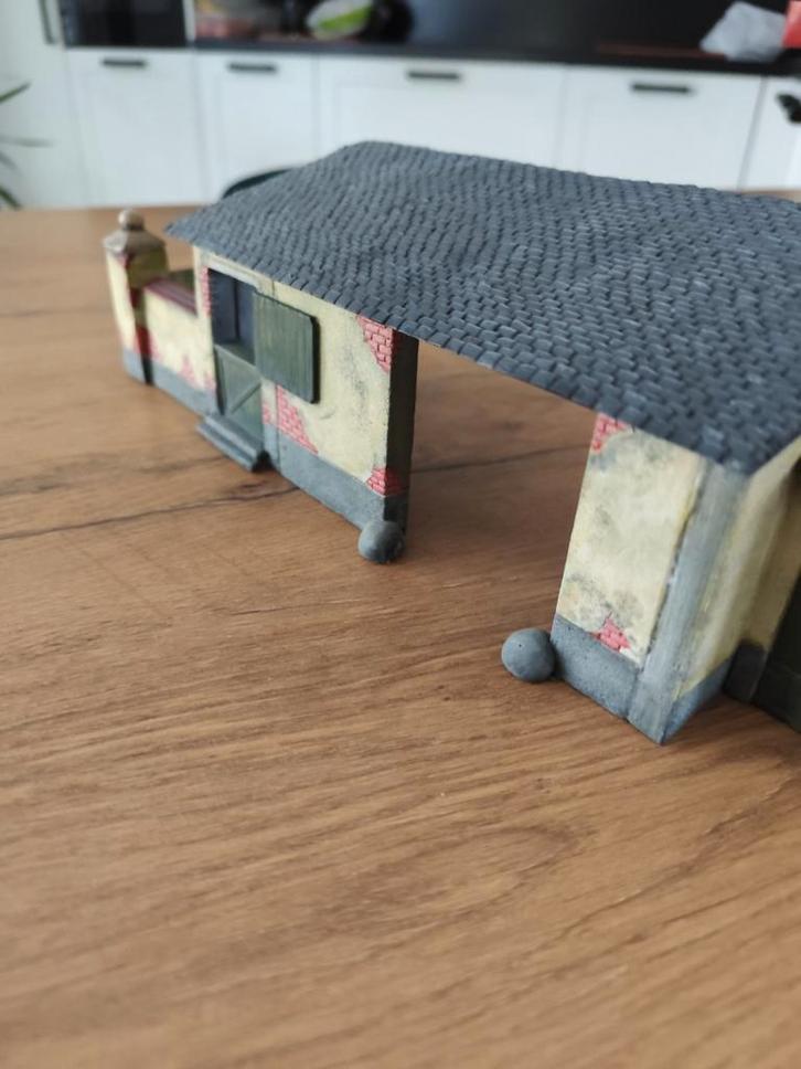 Verlinden Farm yard, Hobby en Vrije tijd, Modelbouw | Figuren en Diorama's, Zo goed als nieuw, 1:35 tot 1:50, Ophalen of Verzenden