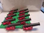 Set van 3 lego kanonnen met rode basis, Ophalen of Verzenden, Nieuw, Losse stenen, Lego