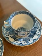 2x Lange Lijs kop en schotel, Antiek en Kunst, Ophalen of Verzenden