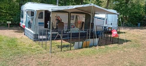 Hypercamp Voortent met Luifel & Erker - Omloopmaat 10, Caravans en Kamperen, Voortenten en Luifels, Zo goed als nieuw, Overige merken