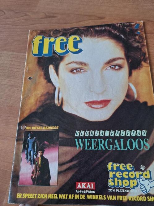 Free 1989 Gloria Estefan Don Johnson Chris Isaak Andre Hazes, Verzamelen, Tijdschriften, Kranten en Knipsels, Tijdschrift, Nederland