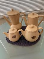 4 Vintage DE koffiepotten/theepotjes., Ophalen, Gebruikt