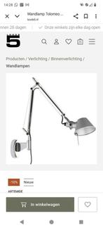 Artemide tolomeo wandlamp, Huis en Inrichting, Lampen | Wandlampen, Ophalen of Verzenden, Zo goed als nieuw