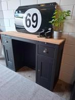 Vintage/Industriële zwarte toonbank, Brocante dressoir