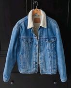44 L vintage Levi's 70603 sherpa spijkerjas jas met voering, Ophalen of Verzenden, Gedragen, Blauw, Levi's
