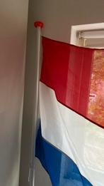 Vlaggenstok en Nederlandse vlag, Ophalen, Zo goed als nieuw