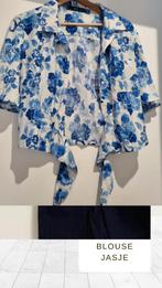 Blouse wit blauw XS, Nieuw, Maat 34 (XS) of kleiner, Blauw, Ophalen of Verzenden